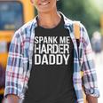 Spank Me Harder Daddy Bdsm Kinder Tshirt