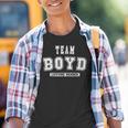 Team Boyd Lifetime Member Family Last Name Youth T-shirt