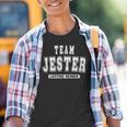 Team Jester Lifetime Member Family Last Name Youth T-shirt