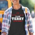 Terry Surname Family Last Name Team Terry Lifetime Member Youth T-shirt