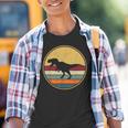 Tiranosaurio Rex Prehistoria Retro-Vintage Dinosaurio T-Rex Camiseta niño