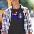 Tristan Da Cunha Bandera Grunge Country Flag Tristan Da Cunha Camiseta niño