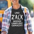 Und Zack Wieder Unbeliebt Gemacht Kinder Tshirt