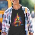 Vacaciones Parísacaciones Hito Arquitectura Camiseta niño