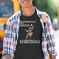 Viking Nordic God Of Impatience Hammersbald Fighter Kinder Tshirt