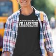 Villasenor Surname Team Family Last Name Villasenor Youth T-shirt
