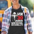 Vor 30 Jahren War Ich Mal Der Fastelste 30Th Birthday Kinder Tshirt