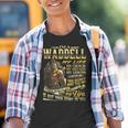 Waddell Family Name Waddell Last Name Team Youth T-shirt