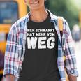 Wer Schwankt Hat Mehrom Weg Kinder Tshirt