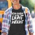 Yeah Buddy Culturismo Entrenamiento Gimnasio Fitness Camiseta niño