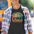 Zum Camping Geboren Zur Arbeit Zwungen Zum Camping Born Zur Work Kinder Tshirt