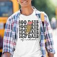 100 Tage Schule Lightning Bolt Pencil 100 Tag Für Lehrer Kinder Tshirt