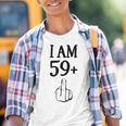 I Am 59 Plus 1 Lustiger 60 Geburtstag 1960 1961 Kinder Tshirt