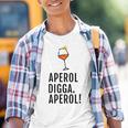 Aperol Digga Aperol Spritz Gray Kinder Tshirt