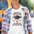 Bachelor Graduation Saying Exam Bestanden Uni Gra Kinder Tshirt