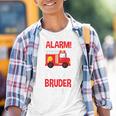 Kinder Großer Bruder 2025 Feuerwehr Kinder Tshirt
