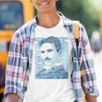Nikola Tesla Illustration Por Glitschika s Camiseta niño