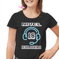 18 Años Cumpleaños Regalo Gamer Nivel 18 Desbloqueado Camiseta niño
