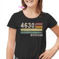 4630 Bochum Retro Postcodes Old Postcode Vintage Kinder Tshirt