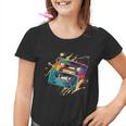 80S 90S Retrointage Cassette Kinder Tshirt