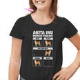 Akita Inu Dog Tricks Kinder Tshirt