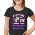 Als Gott Mich Vor 13 Jahen Auf Grinste Er 13Th Birthday Kinder Tshirt