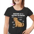 Anatomy Of A Golden Retriever Kinder Tshirt