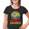 Barrett Saurus Family Reunion Last Name Team Custom Youth T-shirt