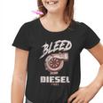 Beschnitt Diesel Fuel Diesel Power Roll Charcoal Kinder Tshirt