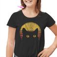 Cat Retro Vintage Kinder Tshirt