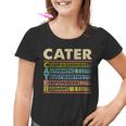 Cater Family Name Cater Last Name Team Youth T-shirt