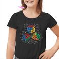 Cool Math Rubik Rubix Rubics Jugador Cubo Matemáticas Amantes Camiseta niño