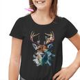 Cool Stag With Sunglasses Kinder Tshirt