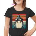 Cooler Retro Hai In Sonnenbrille 70Er 80Er 90Er Lustiger Hai Kinder Tshirt