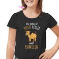 Das Leben Ist Besser Mit Kamelen Kinder Tshirt