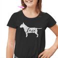 De Bull Terrier Con Diseño De Bull Terrier Camiseta niño