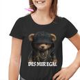 Desmiregal Des Mir Egal Teddy Slogan Kinder Tshirt