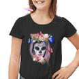Dia De Los Muertos Sugar Skull Crâne Gothic Day Of The Dead Youth T-shirt