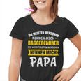 Digger Excavator Driver Dad Slogan Kinder Tshirt