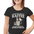 Ein Guter Tag Startet Kaffee Und Zebrafinch Kinder Tshirt