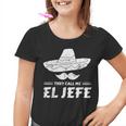 El Jefe Mexican Sombrero Kinder Tshirt