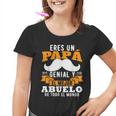 Eres Un Papá Genial Y El Mejor Abuelo De Todo El Mundo Camiseta niño