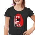 Es Ist In Meiner Dna Albanian Albania Origin Genetics Kinder Tshirt