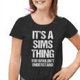 Es Una Cosa De Los Sims No Lo Entenderías Sims Divertidos Camiseta niño