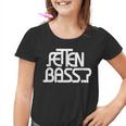 Fat Bass Bpm Idea Music Techno Kinder Tshirt