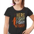 Fishing Komm Her Fischi S Kinder Tshirt