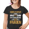 Forklift Forklift Forklift Driver Idea Motif Sayings Kinder Tshirt