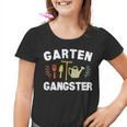 Garden Gangster Gardening Saying Kinder Tshirt