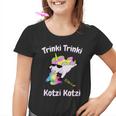 Party Unicorn Saufen Trinki Kotzi Kinder Tshirt