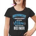 Youth Initiation Saying Eltern Wohnen Bei Mir Für Jungs Kinder Tshirt